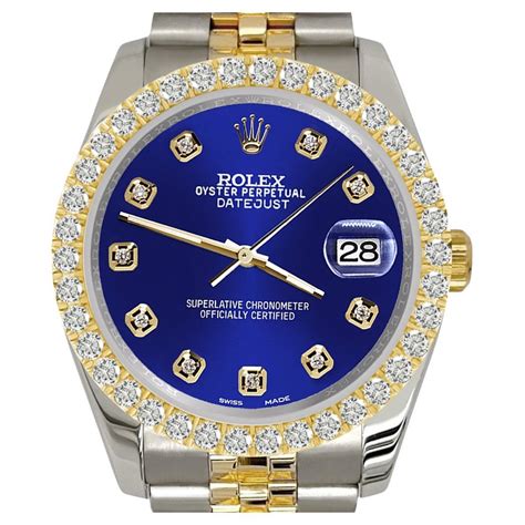 rolex datejust m116233-63603|Rolex Datejust 116233 blue dial.